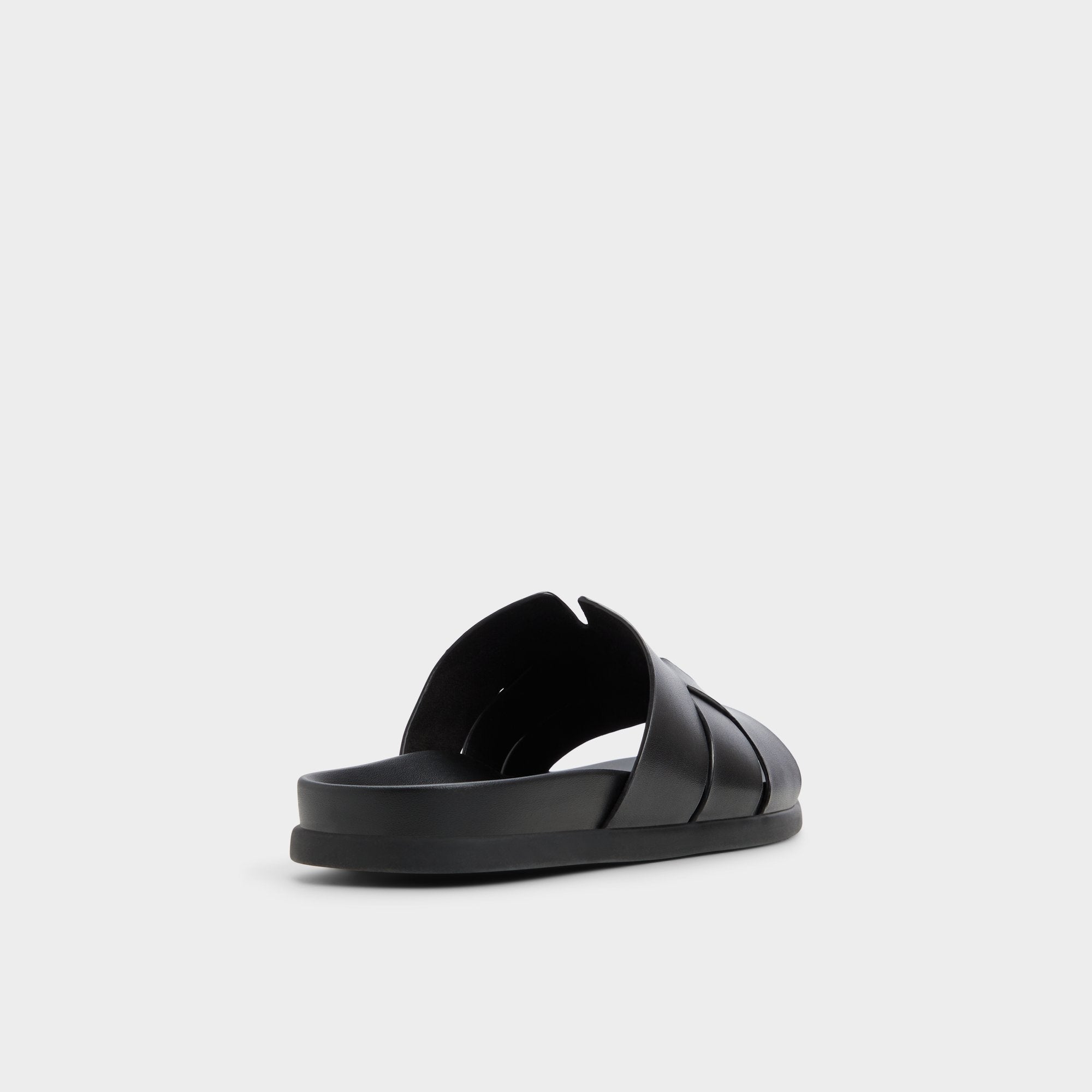 Aldo Padien Black Men's Sandals & Slides - Slide sandal