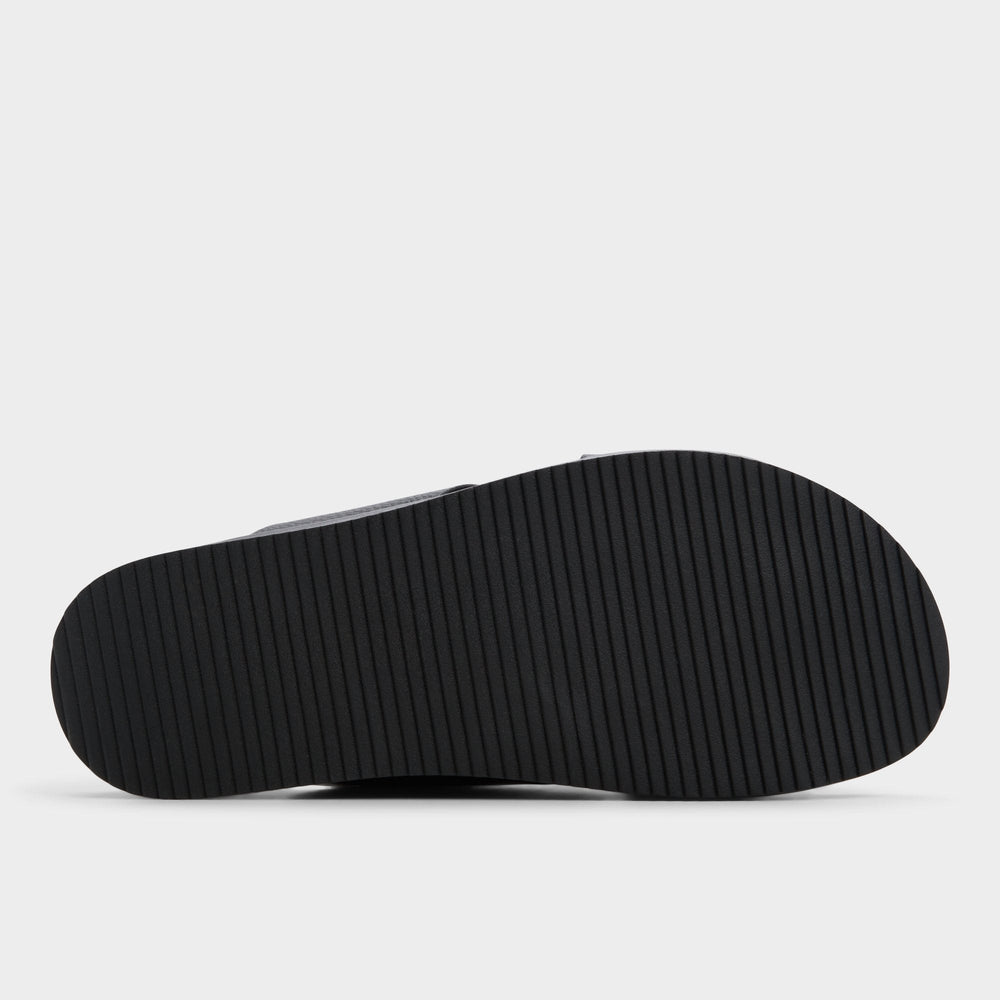 Aldo Darley Black Men's Sandals & Slides - Strappy flat sandal