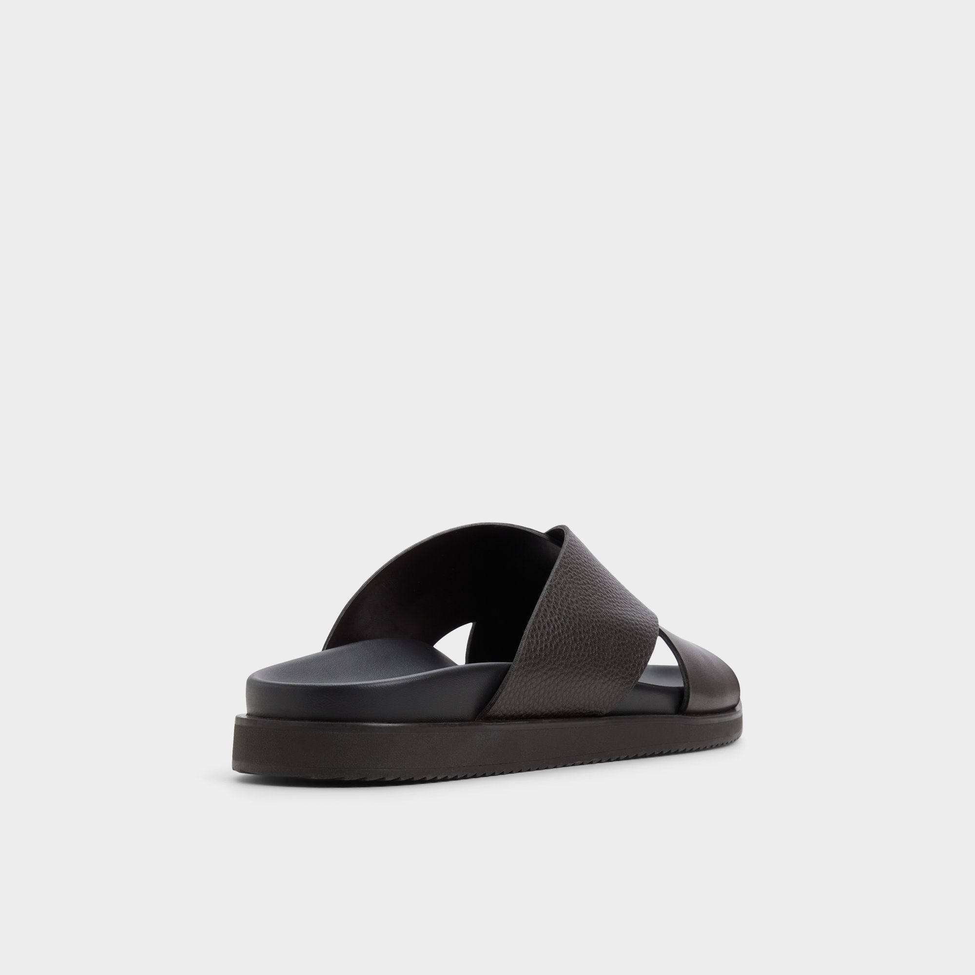Aldo Darley Dark Brown Men's Sandals & Slides - Strappy flat sandal