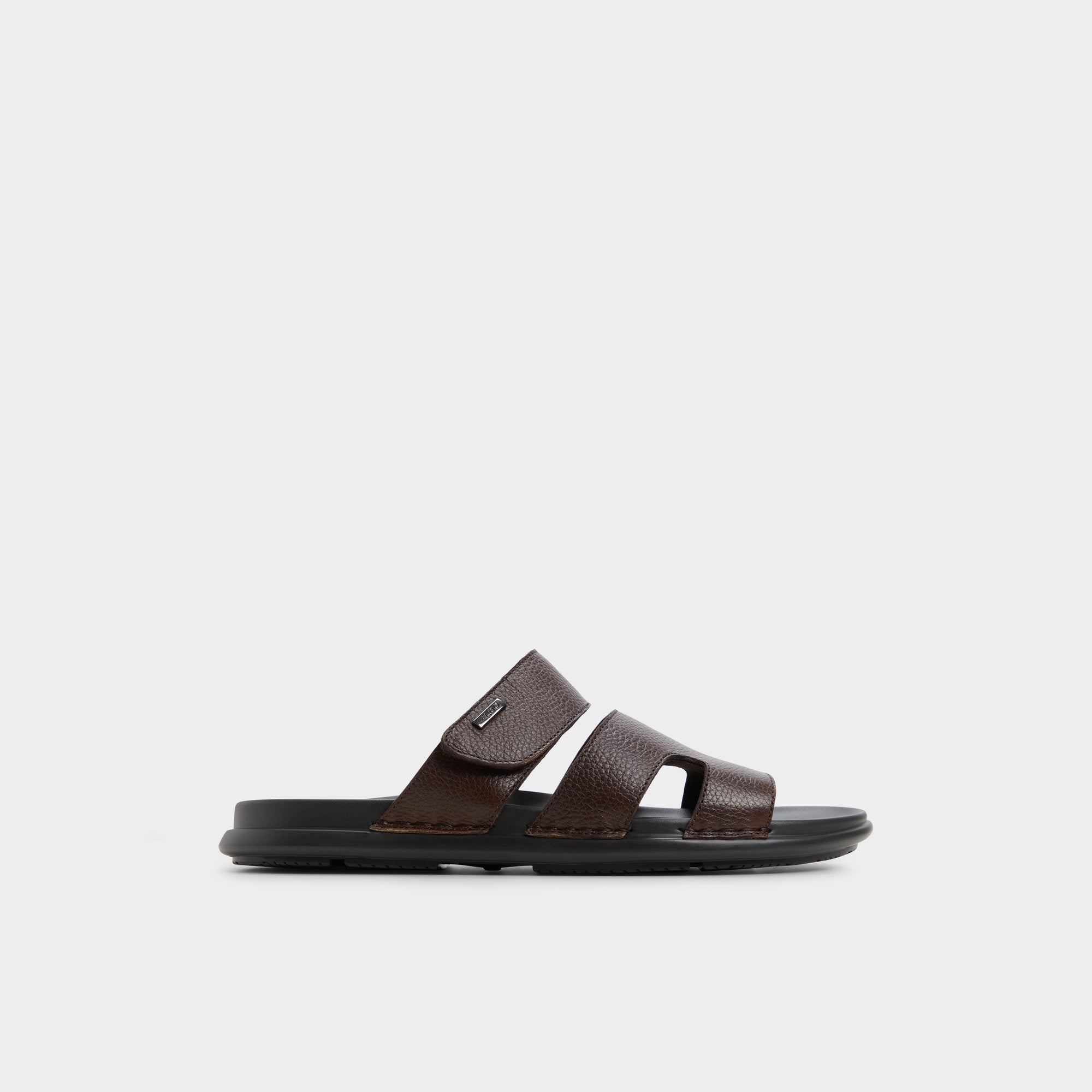 Aldo Windham Dark Brown Men's Sandals & Slides - Slide sandal