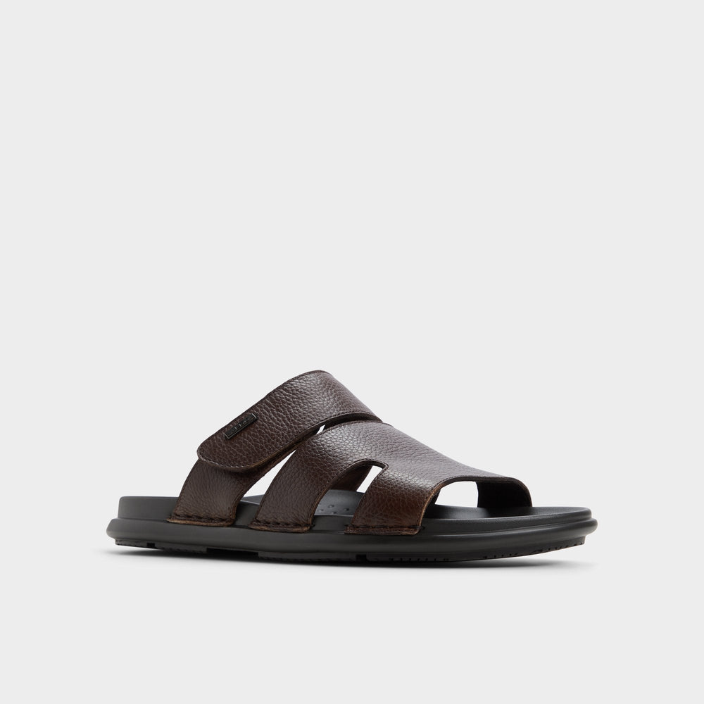 Aldo Windham Dark Brown Men's Sandals & Slides - Slide sandal