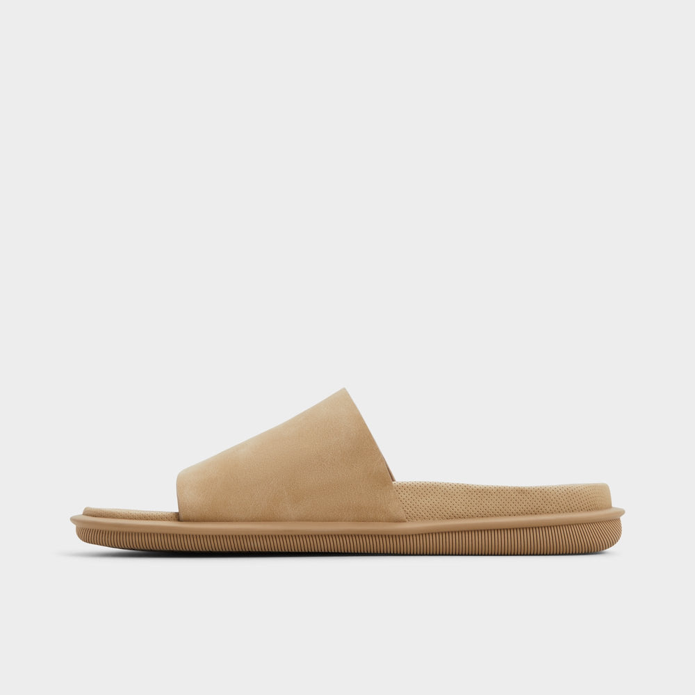 Aldo Galesa Light Beige Men's Slides - Slide sandal