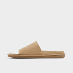 Aldo Galesa Light Beige Men's Slides - Slide sandal