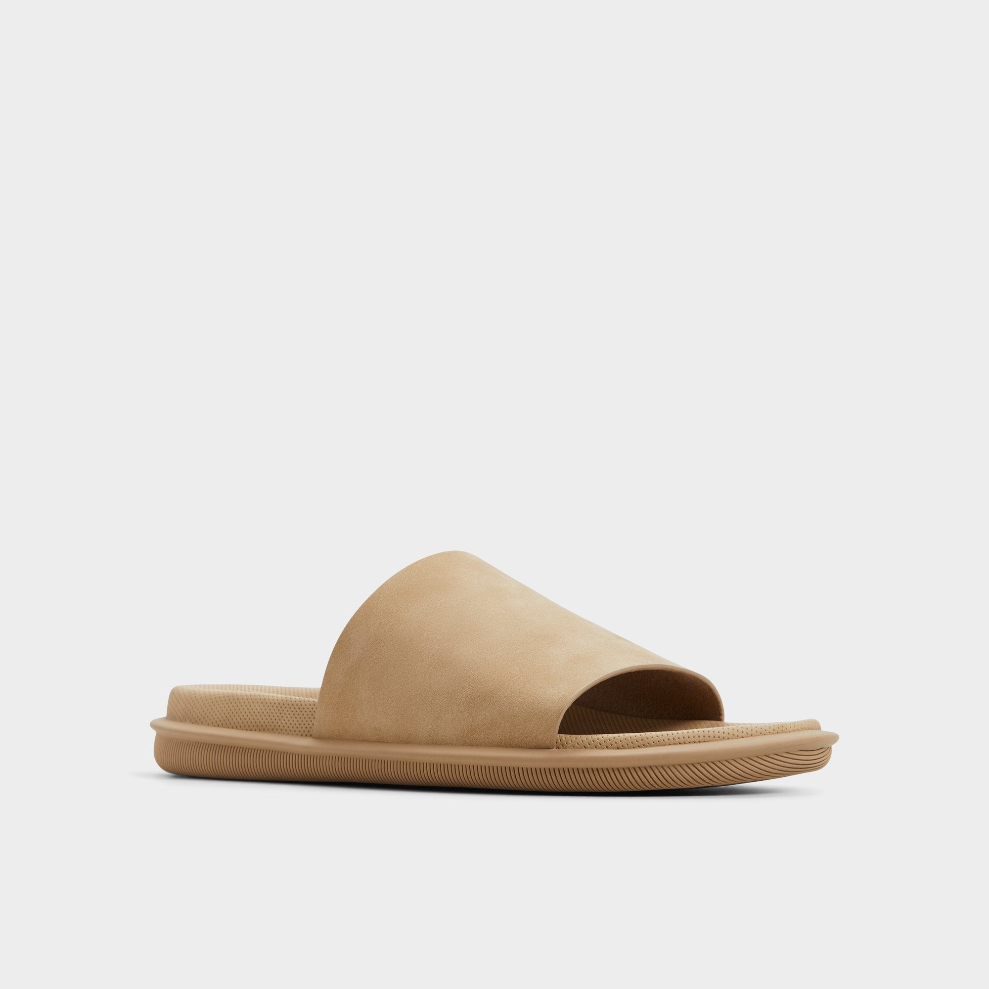 Aldo Galesa Light Beige Men's Slides - Slide sandal