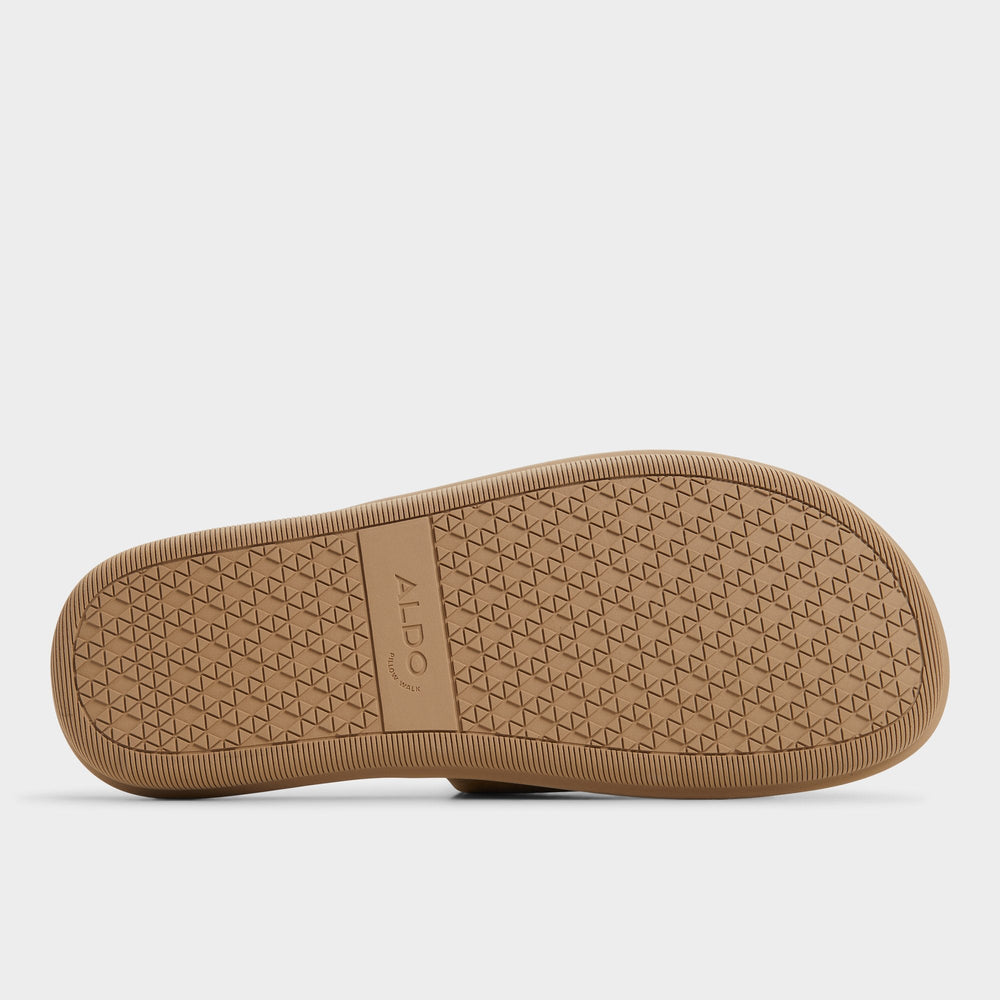 Aldo Galesa Light Beige Men's Slides - Slide sandal
