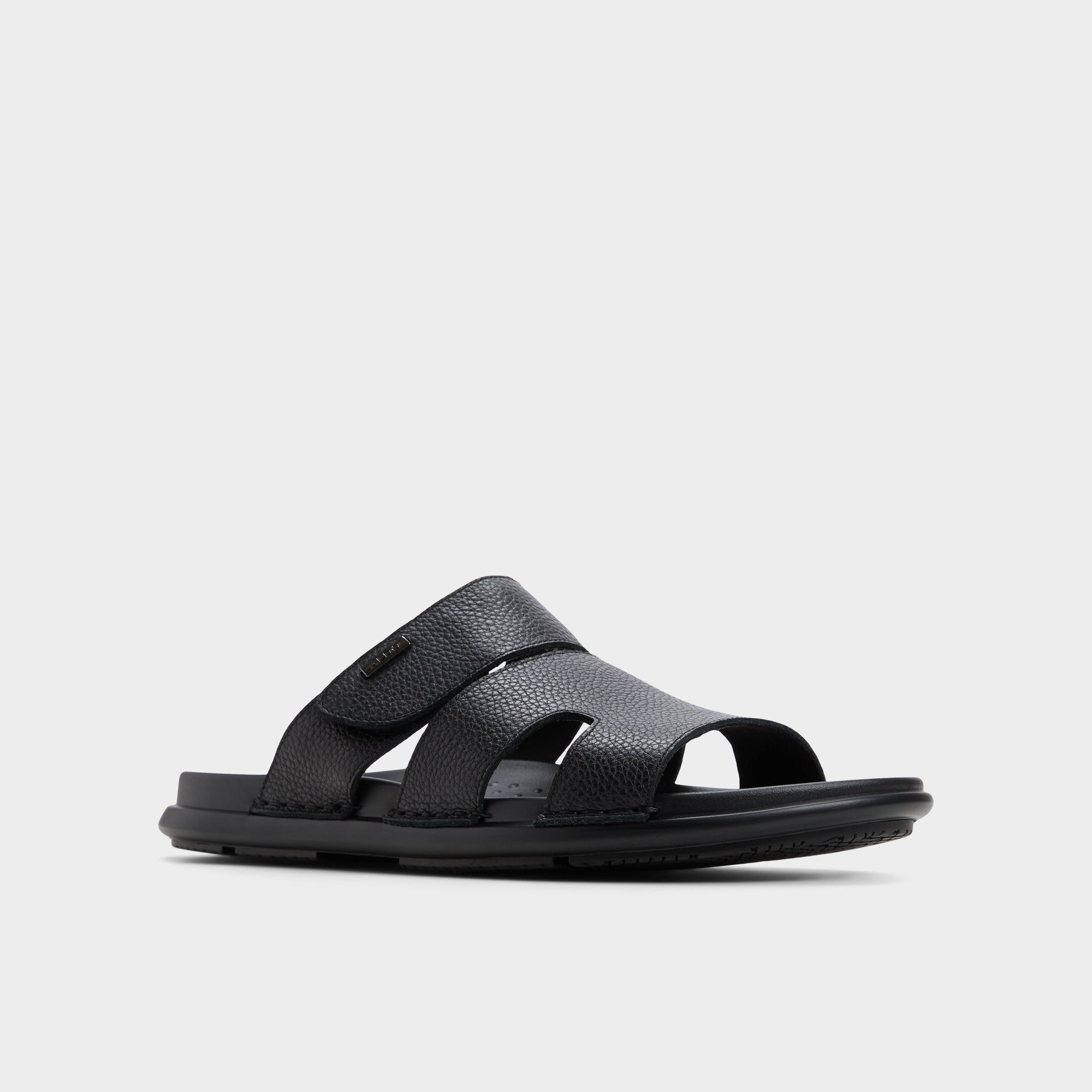 Aldo Windham Black Men's Sandals & Slides - Slide sandal