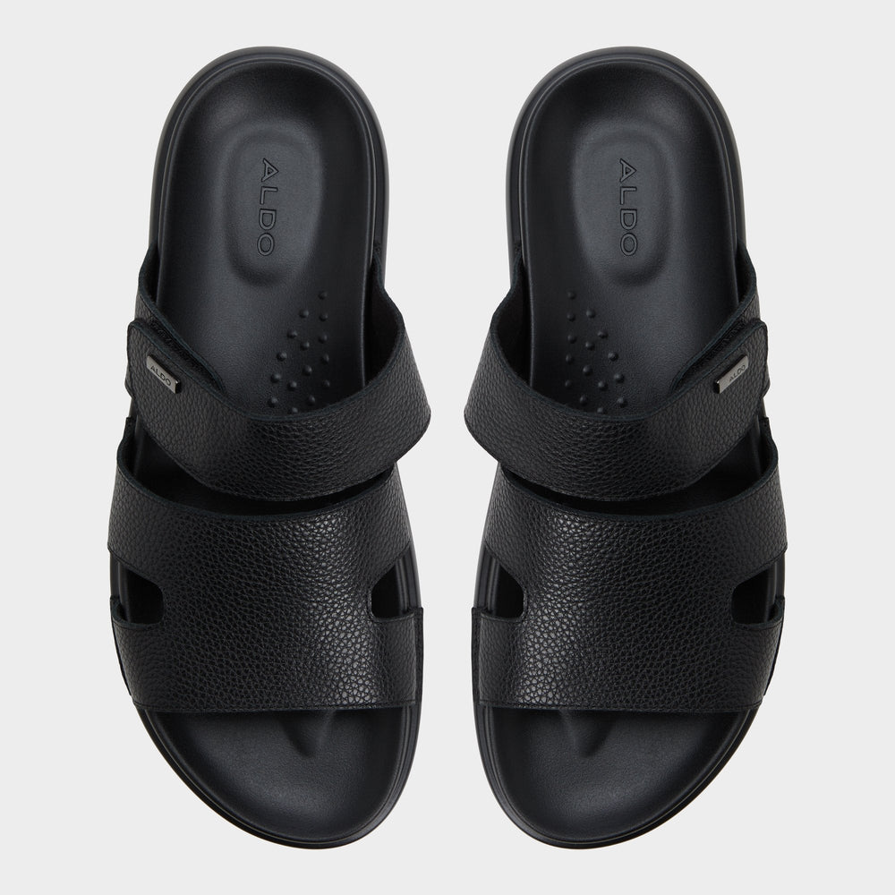 Aldo Windham Black Men's Sandals & Slides - Slide sandal
