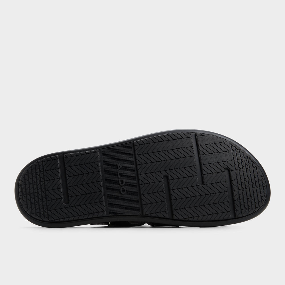 Aldo Windham Black Men's Sandals & Slides - Slide sandal
