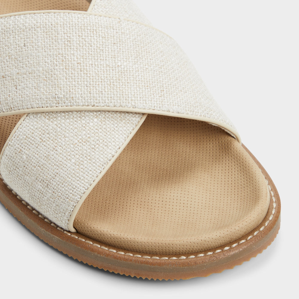 Aldo Marrin Open Beige Men's Slides - Slide sandal