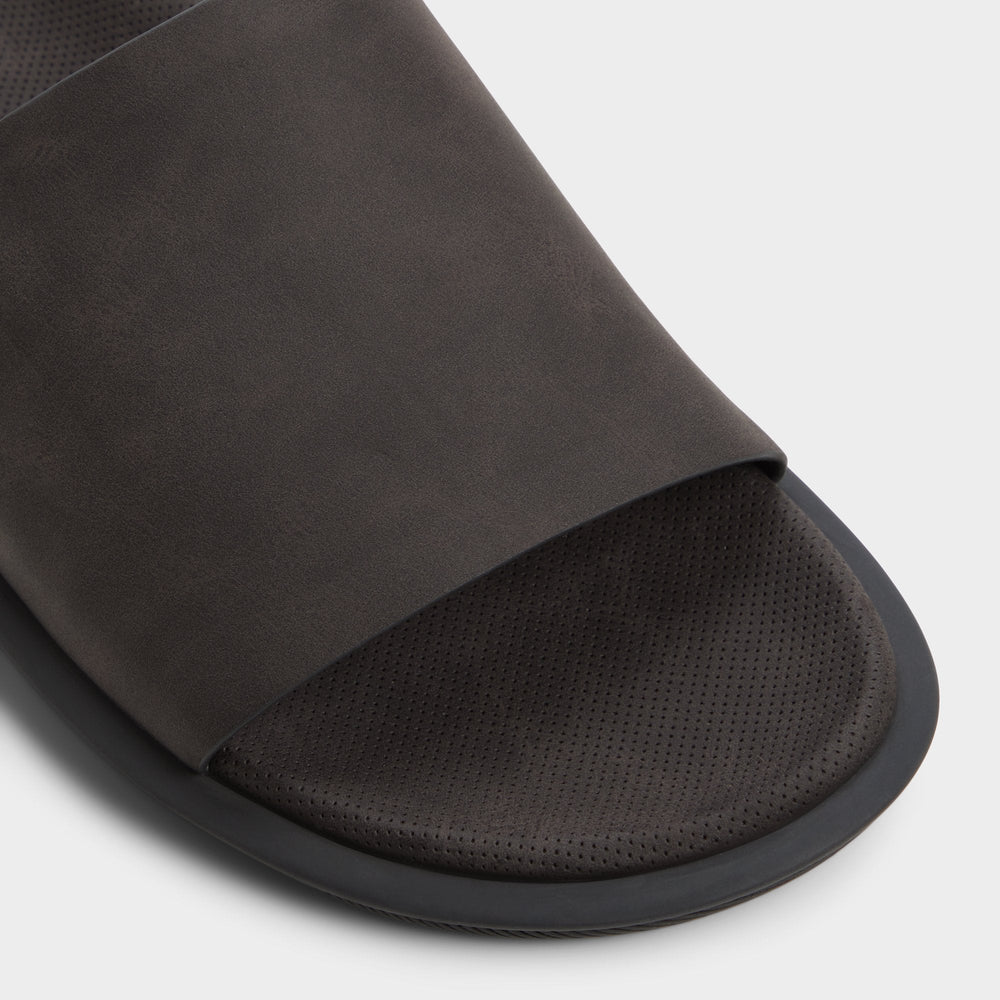 Aldo Galesa Brown Men's Slides - Slide sandal