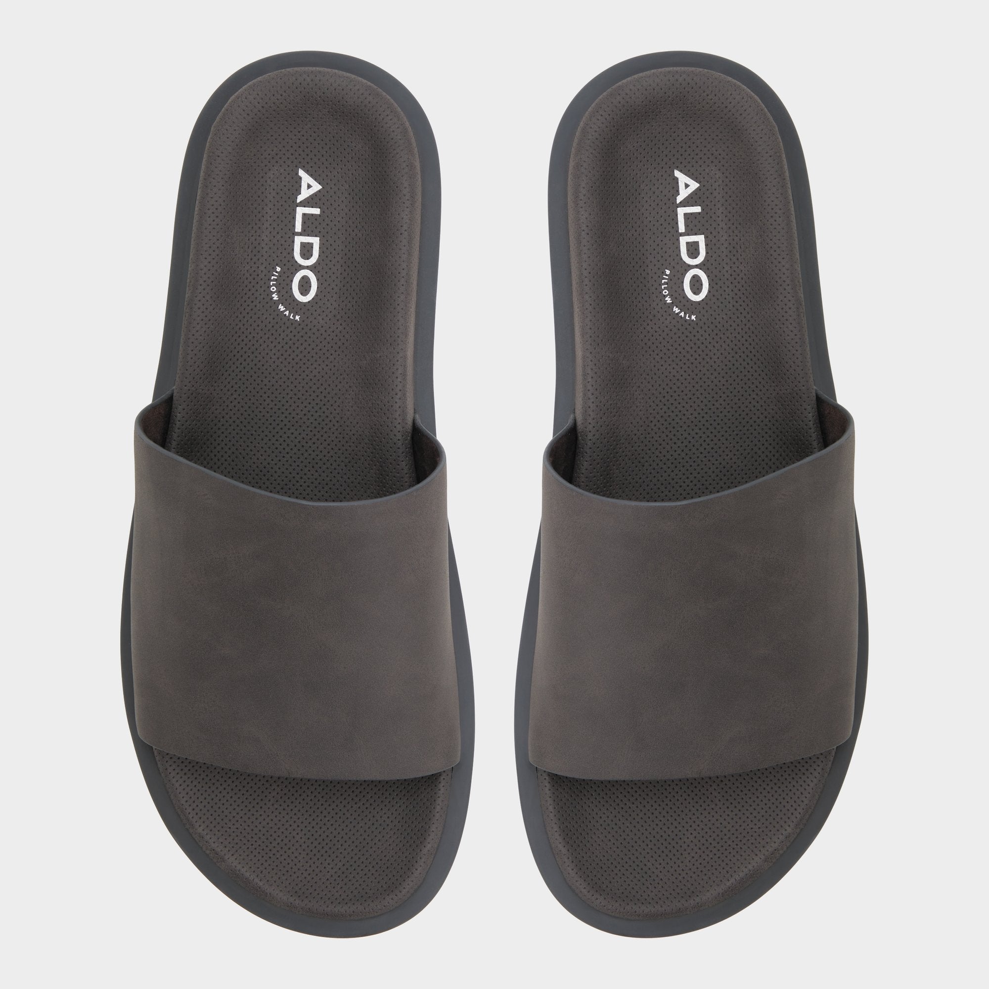 Aldo Galesa Brown Men's Slides - Slide sandal