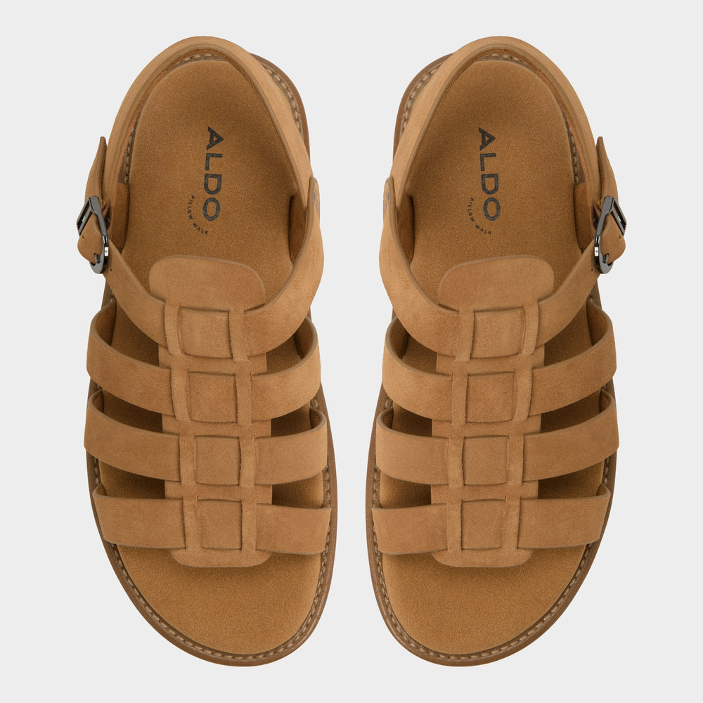 Aldo Warley Camel Men's Sandals & Slides - Strappy flat sandal