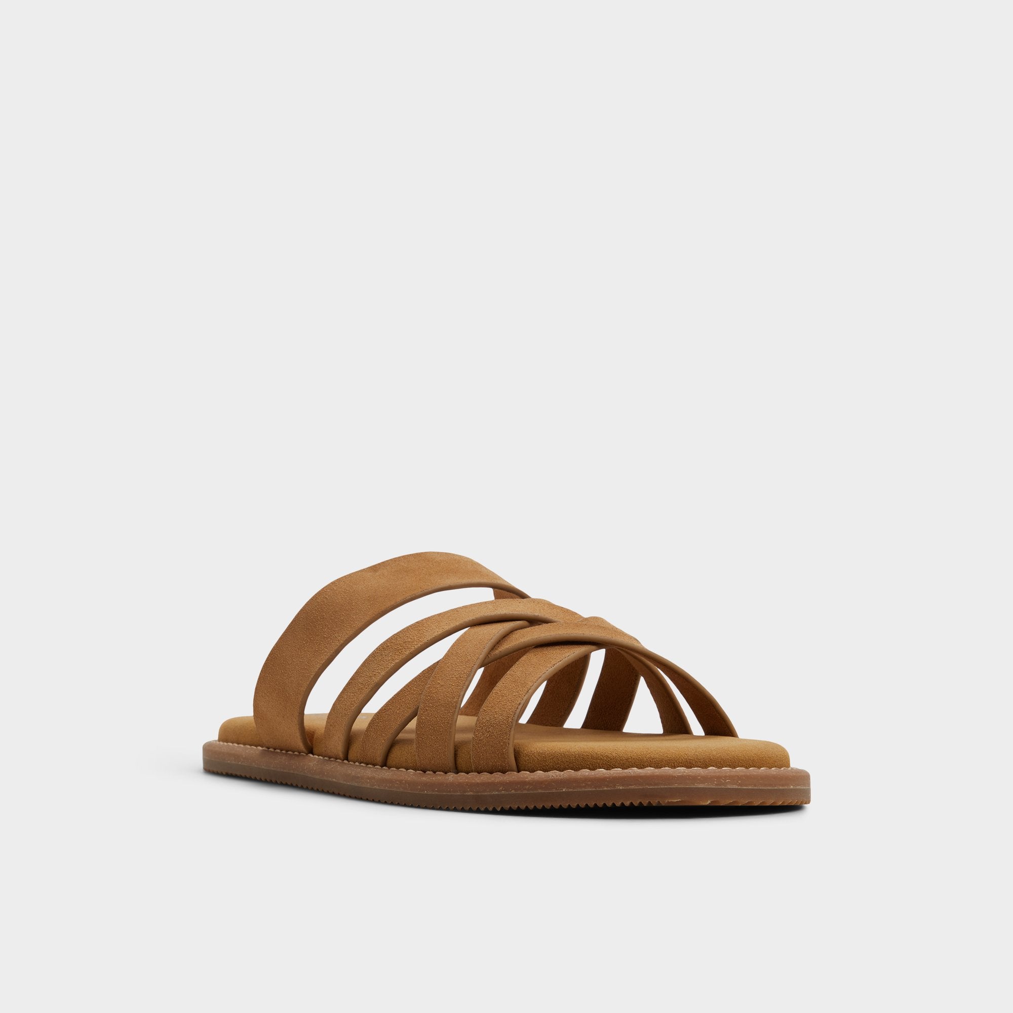 Aldo Haniff Camel Men's Sandals & Slides - Strappy flat sandal