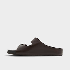 Aldo Kennebunk Dark Brown Men's Slides - Slide sandal