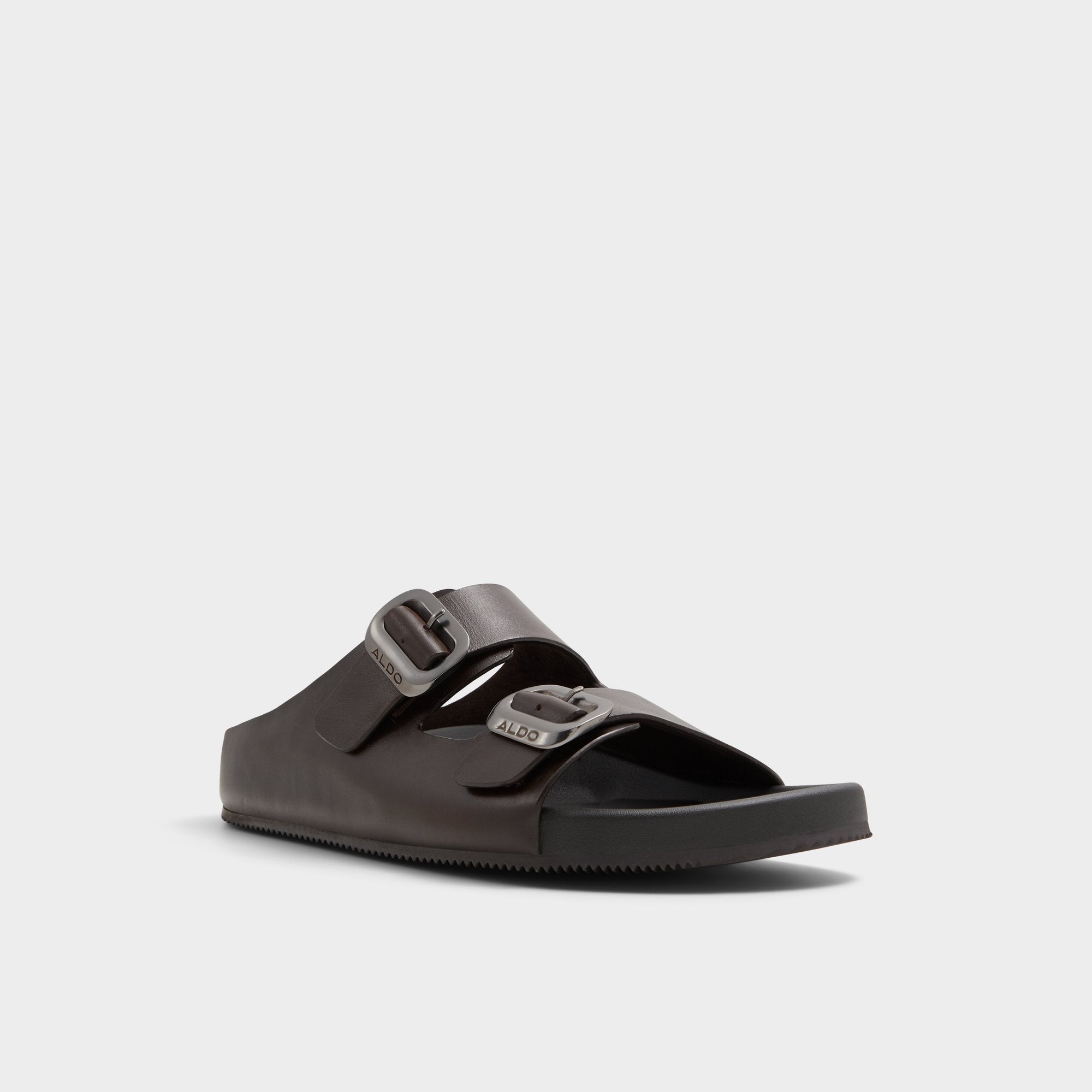 Aldo Kennebunk Dark Brown Men's Slides - Slide sandal
