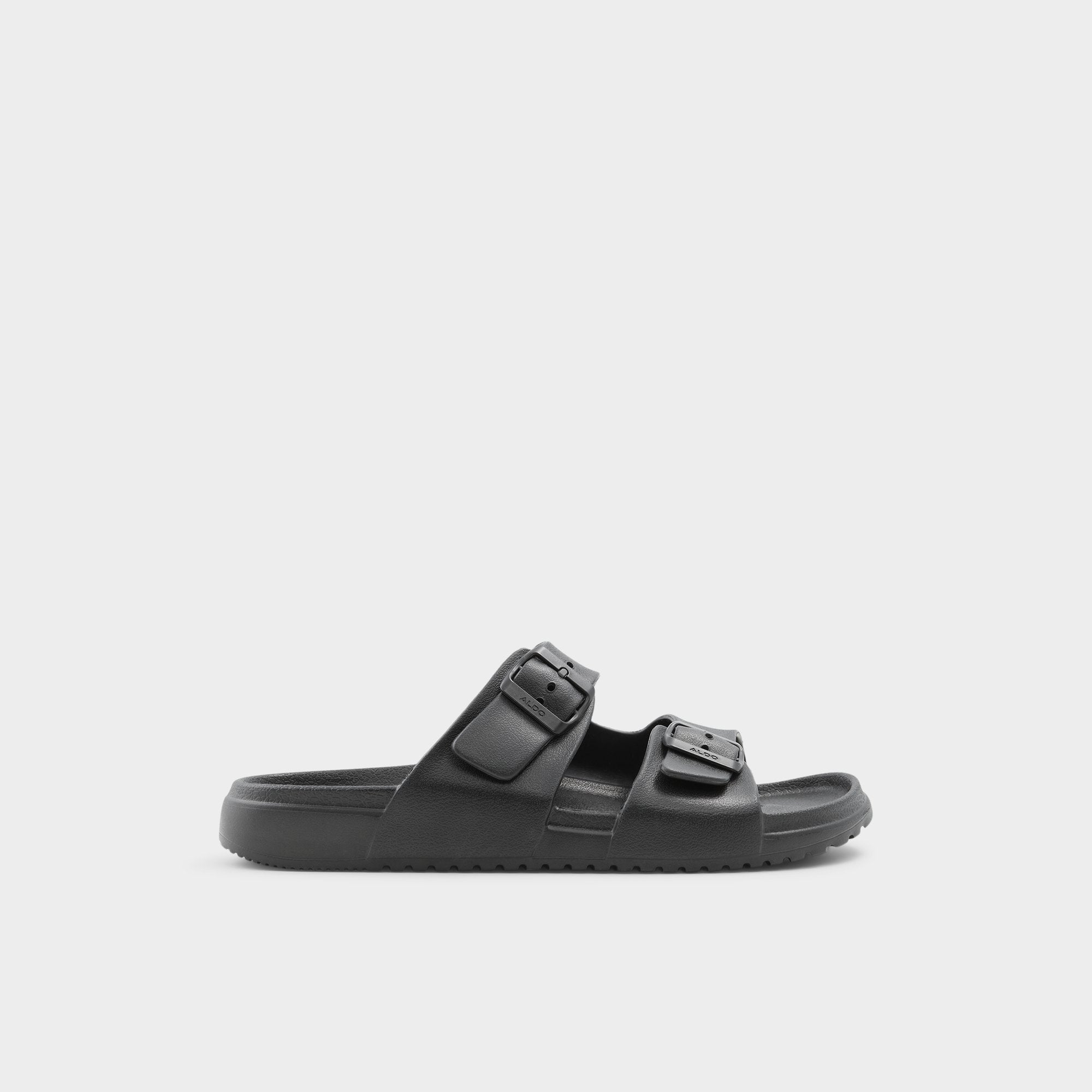 Aldo Hideo Black Men's Slides - Slide sandal