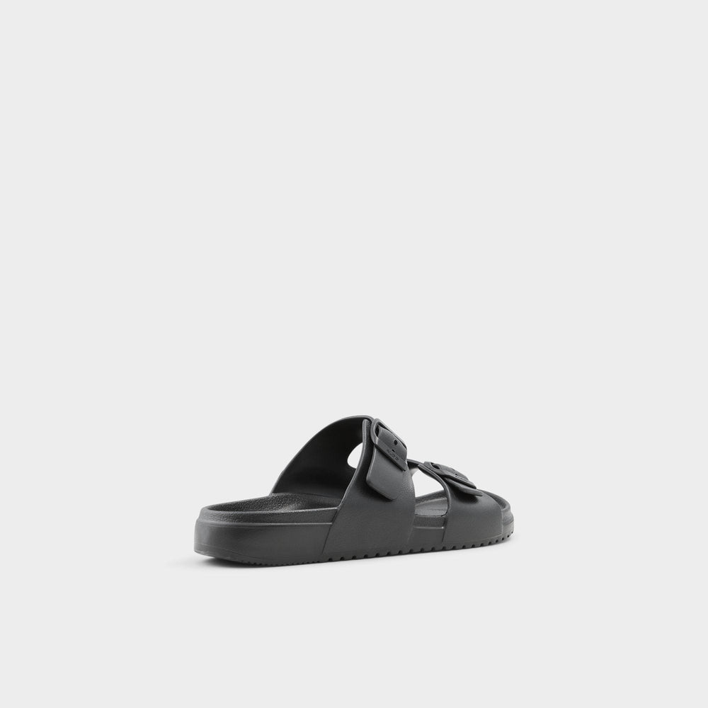 Aldo Hideo Black Men's Slides - Slide sandal