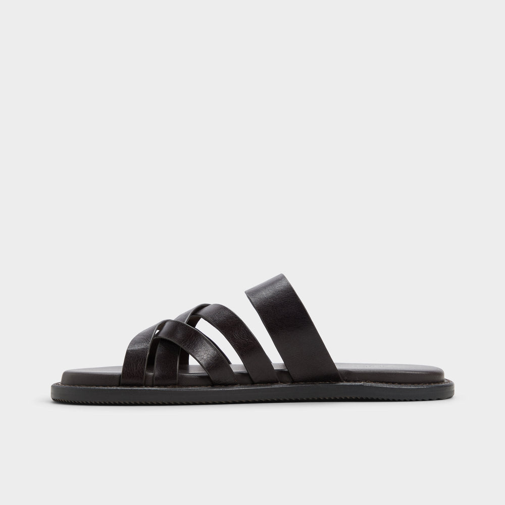 Aldo Haniff Brown Men's Sandals & Slides - Strappy flat sandal