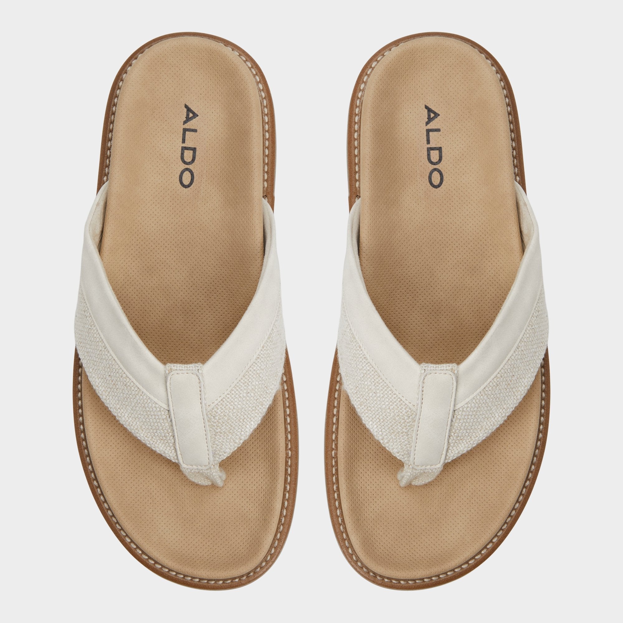 Aldo Beachbreeze Bone Men's Slides - Slide sandal