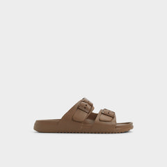 Aldo Hideo Light Brown Men's Slides - Slide sandal