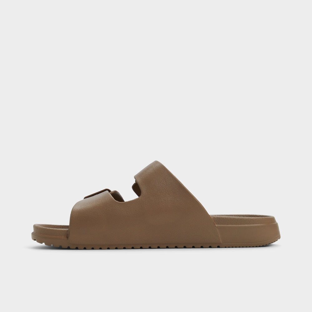 Aldo Hideo Light Brown Men's Slides - Slide sandal
