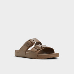 Aldo Hideo Light Brown Men's Slides - Slide sandal
