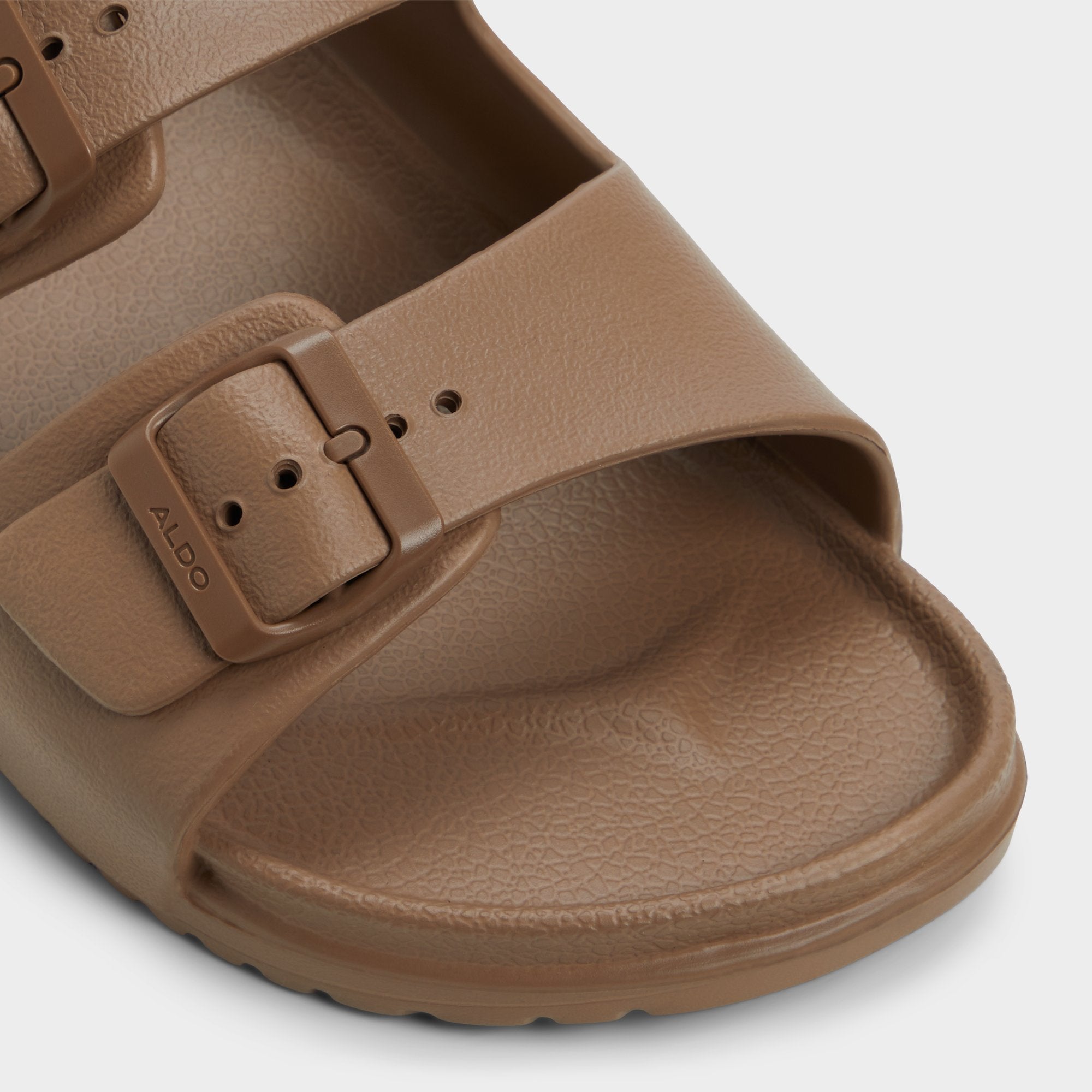 Aldo Hideo Light Brown Men's Slides - Slide sandal