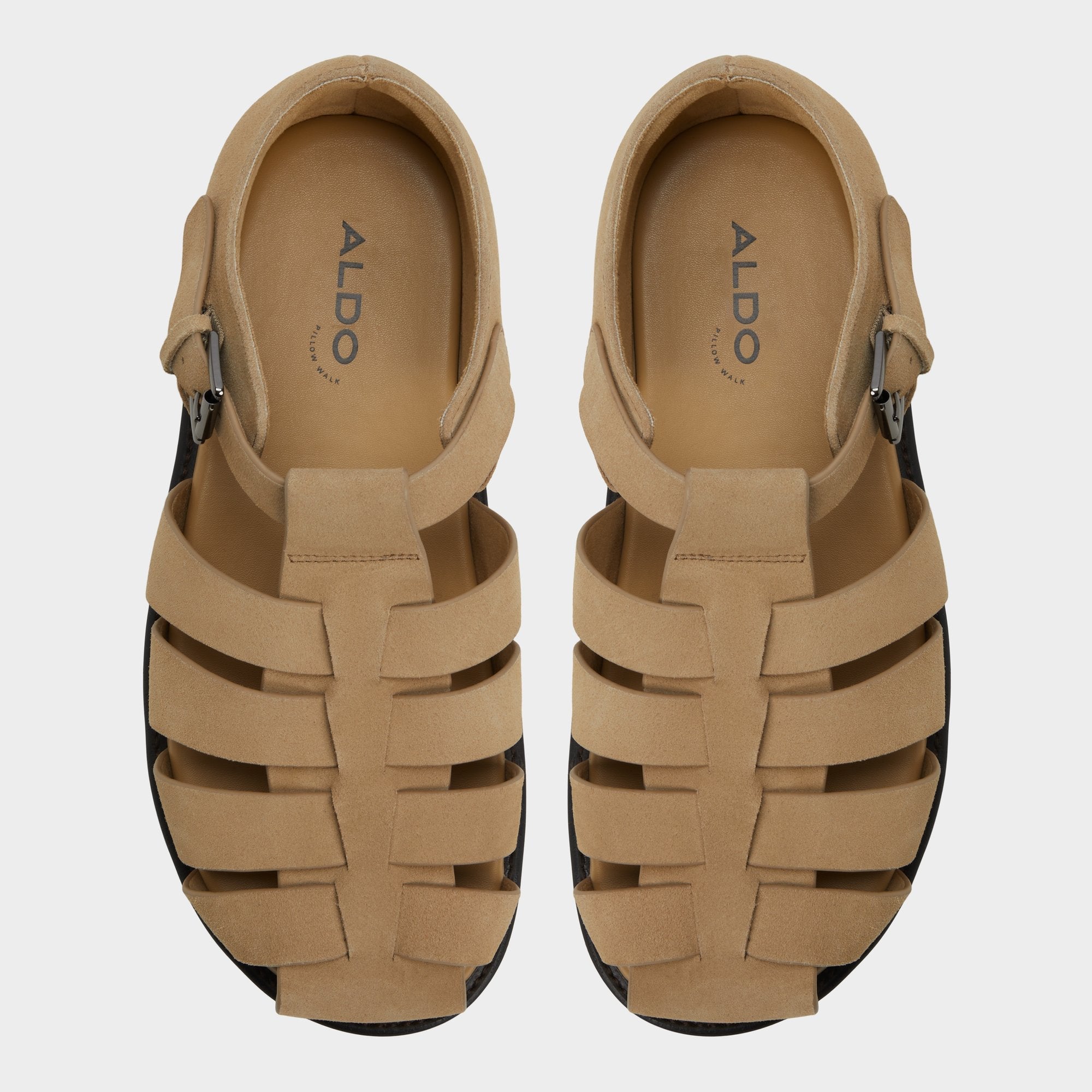 Aldo Wildhaven Taupe Men's Sandals & Slides - Flat sandal