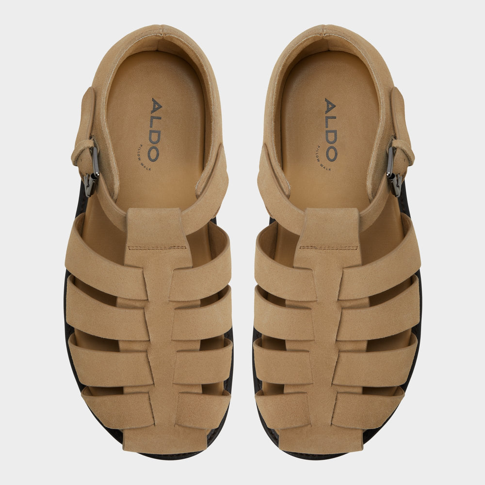 Aldo Wildhaven Taupe Men's Sandals & Slides - Flat sandal
