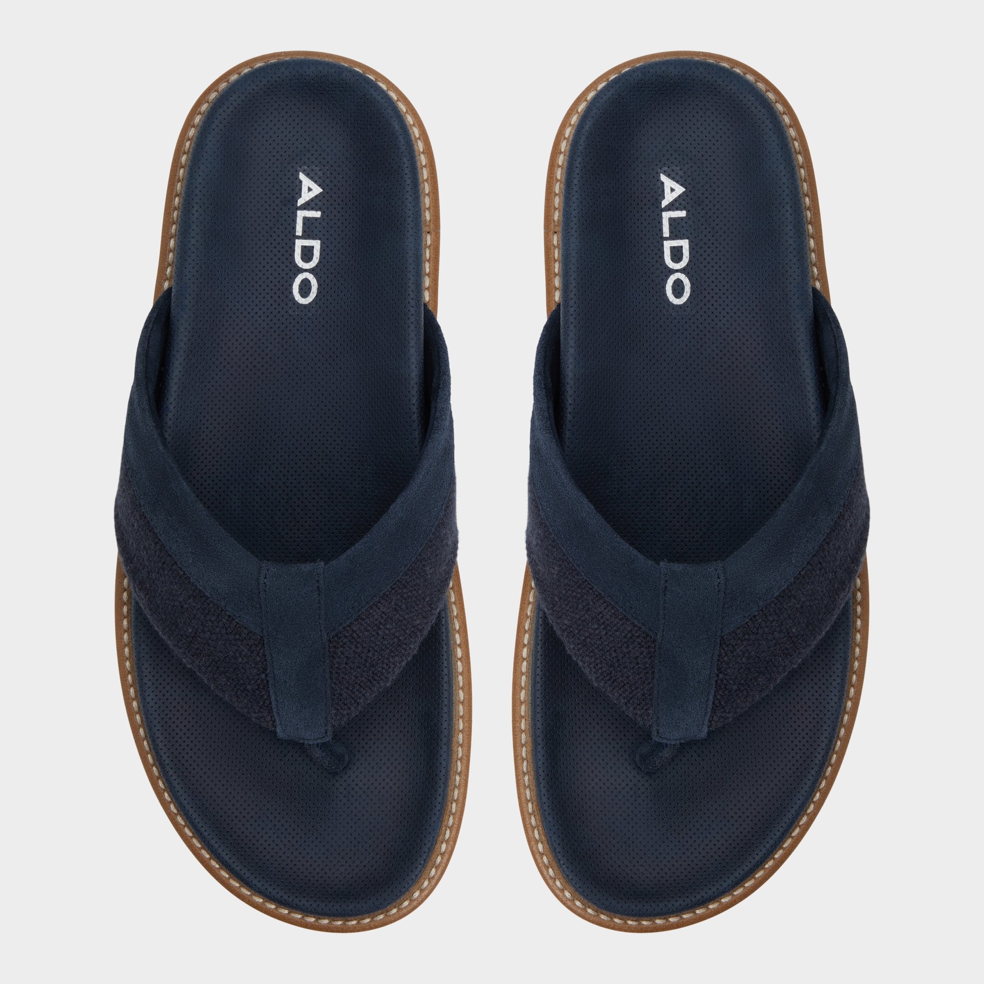 Aldo Beachbreeze Navy Men's Slides - Slide sandal