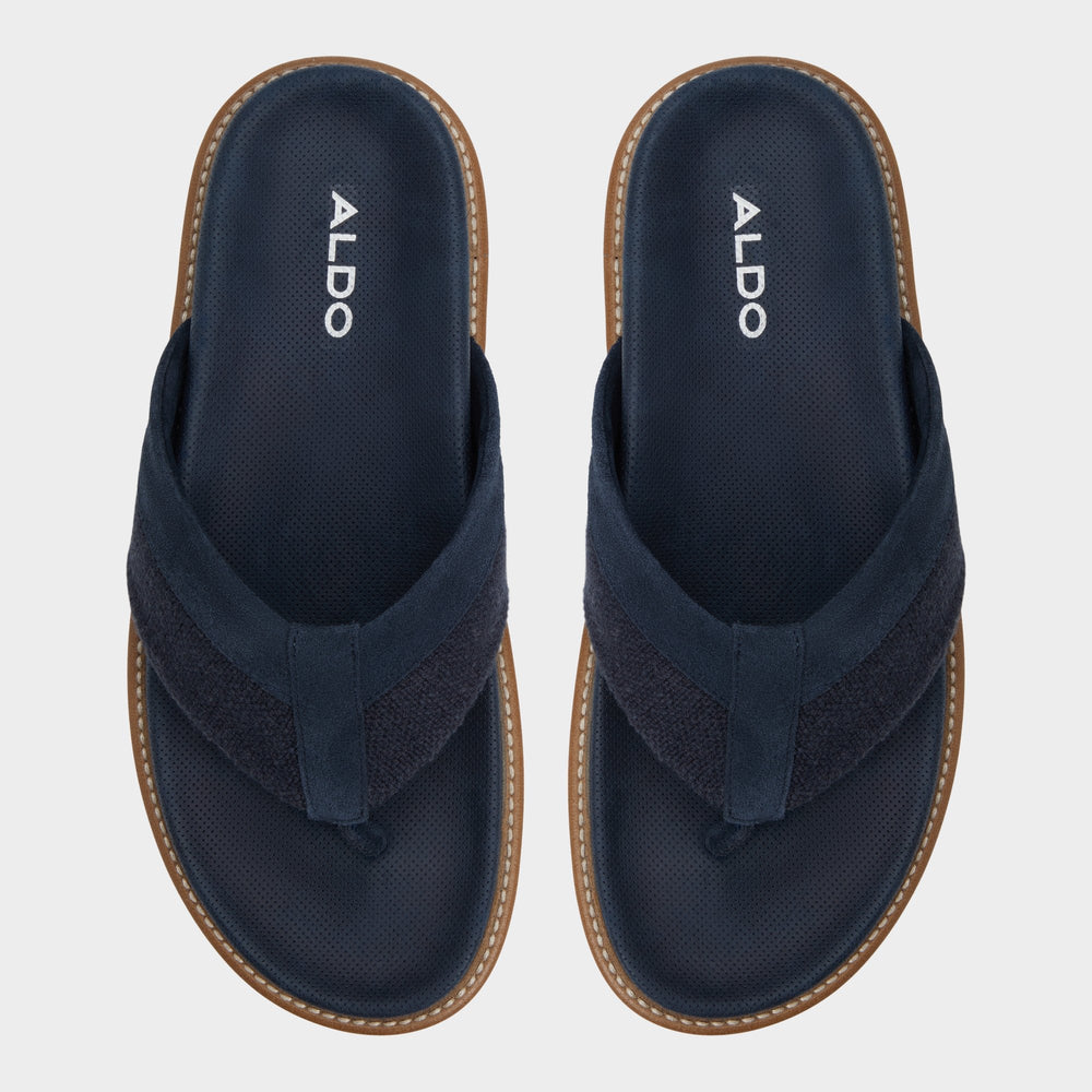 Aldo Beachbreeze Navy Men's Slides - Slide sandal