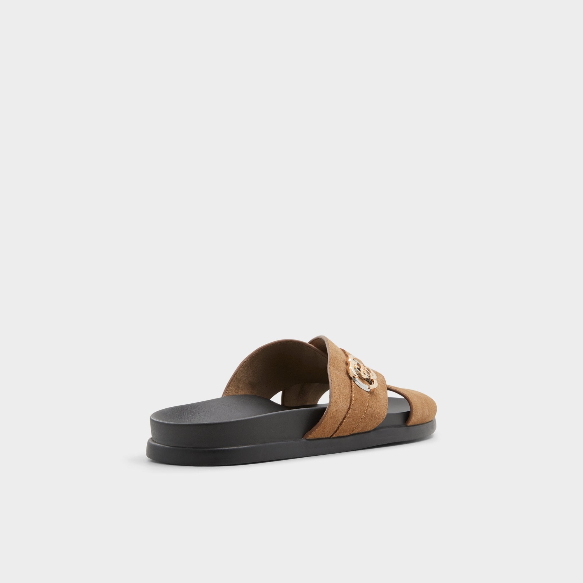 Aldo Delmar Open Brown Men's Slides - Slide sandal
