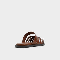 Aldo Haniff Cognac Men's Sandals & Slides - Strappy flat sandal