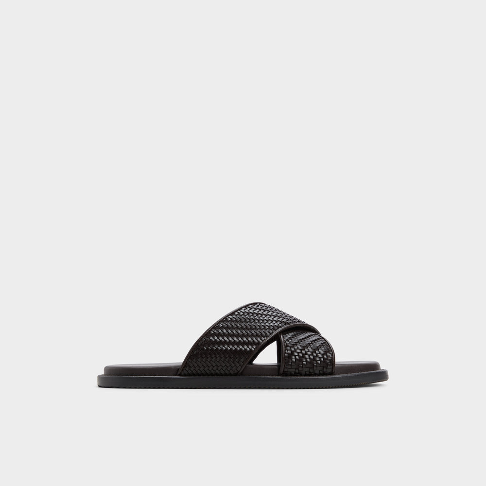 Aldo Tarik Dark Brown Men's Sandals & Slides - Slide sandal