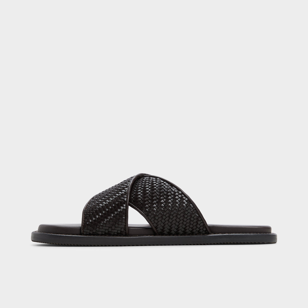 Aldo Tarik Dark Brown Men's Sandals & Slides - Slide sandal