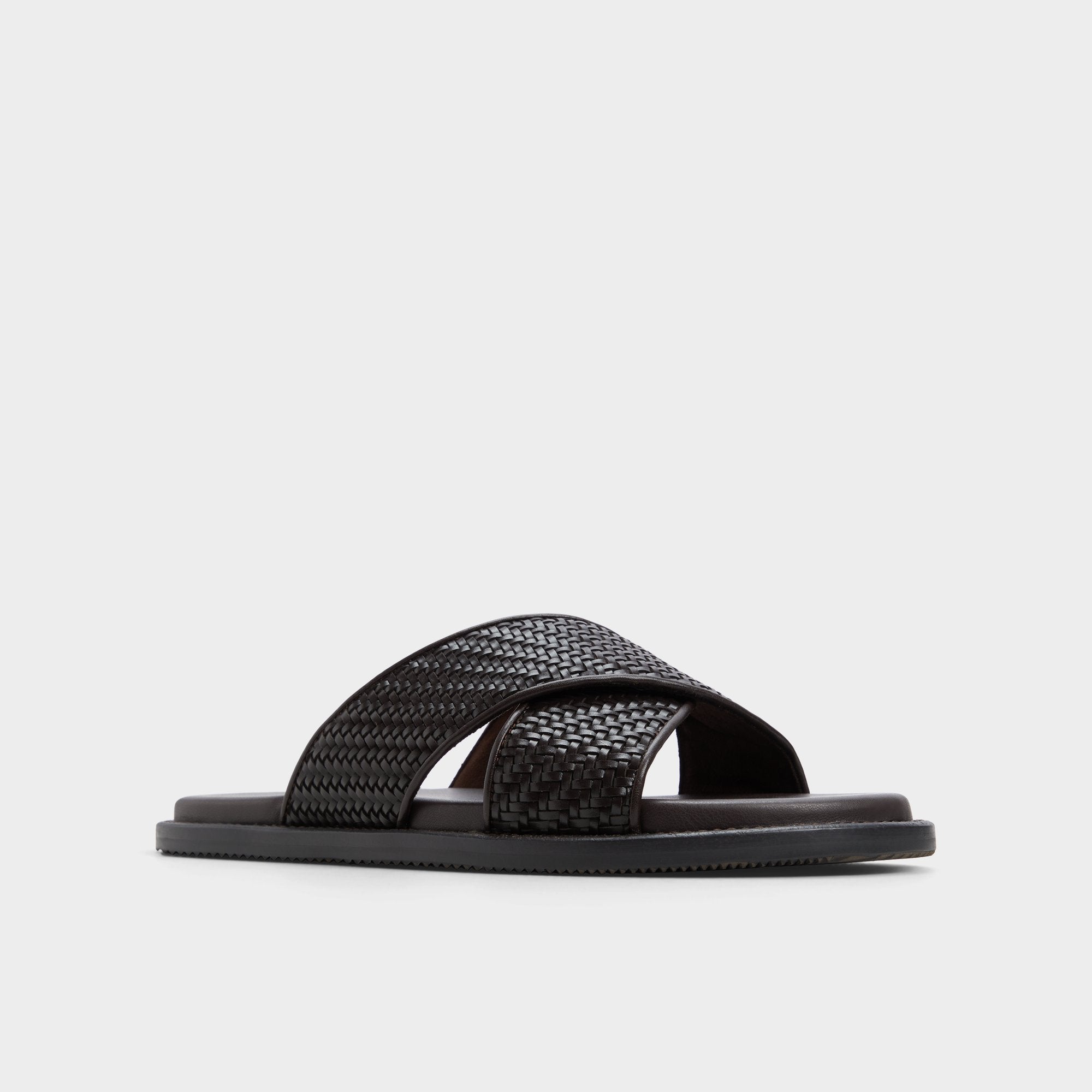Aldo Tarik Dark Brown Men's Sandals & Slides - Slide sandal