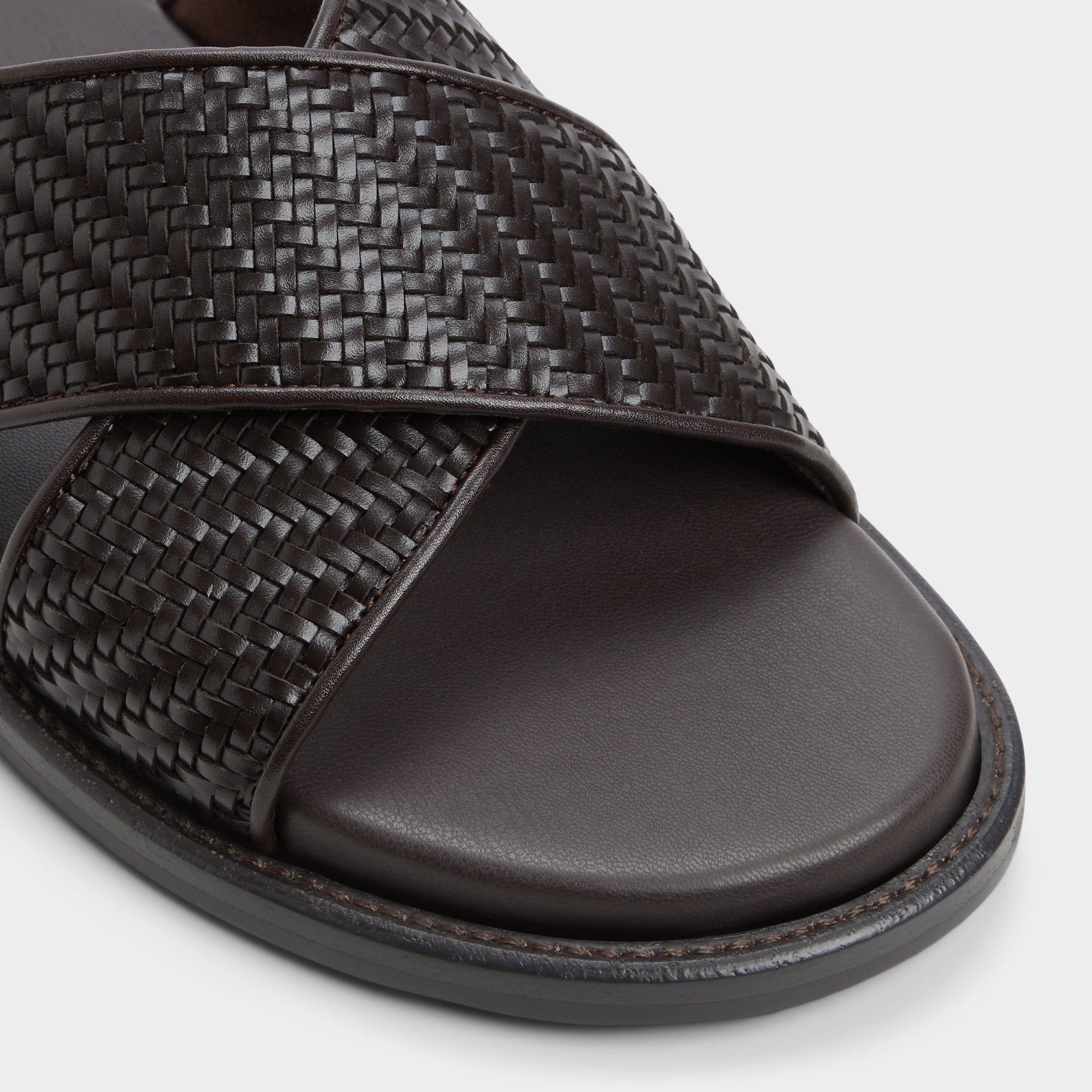 Aldo Tarik Dark Brown Men's Sandals & Slides - Slide sandal