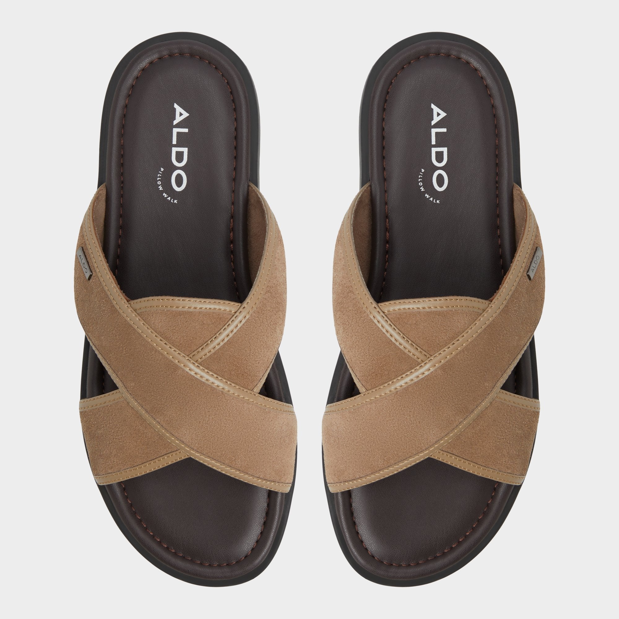 Aldo Olino Other Brown Men's Slides - Slide sandal