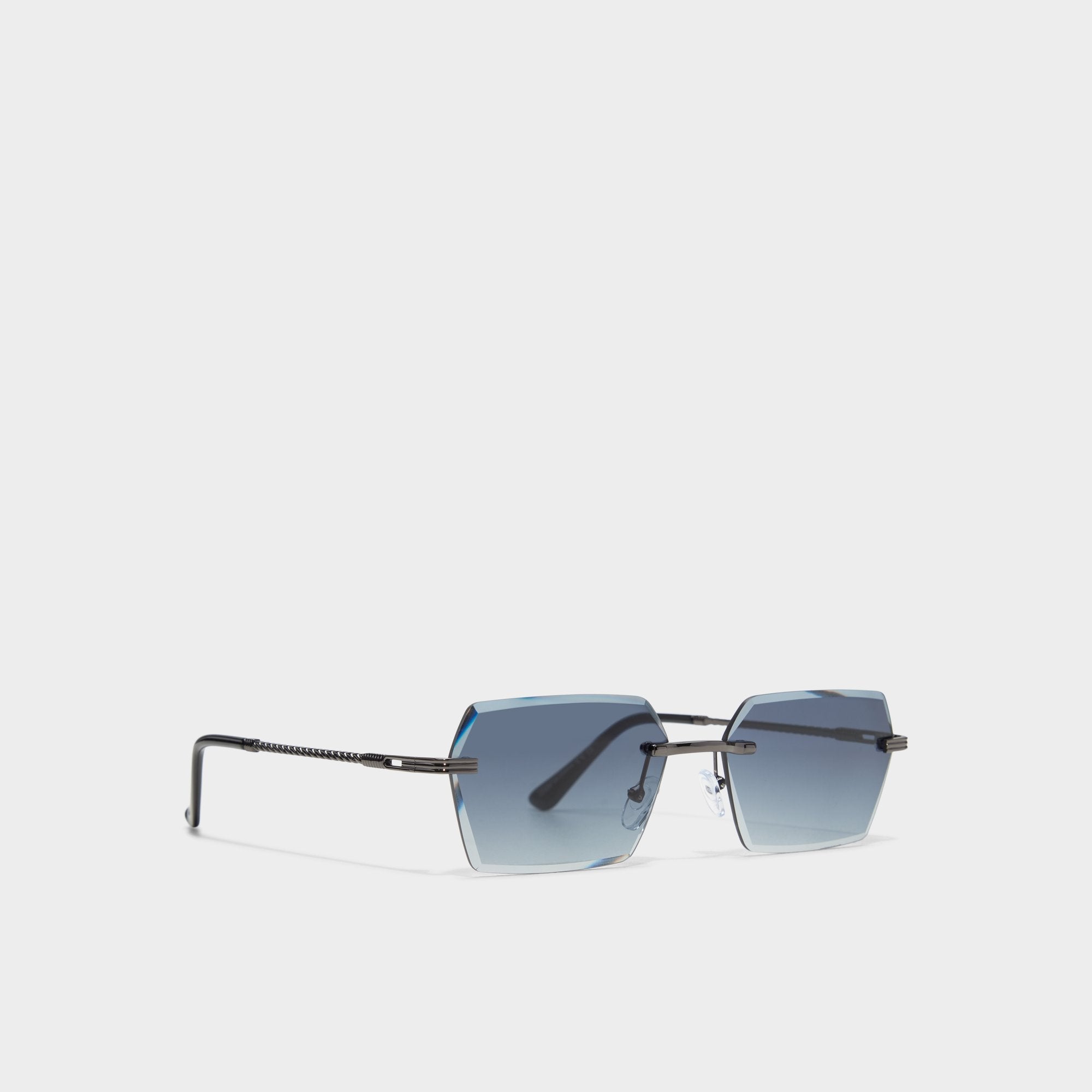 Aldo Kaaolle Dark Grey Men's Rectangle - Rectangle sunglasses
