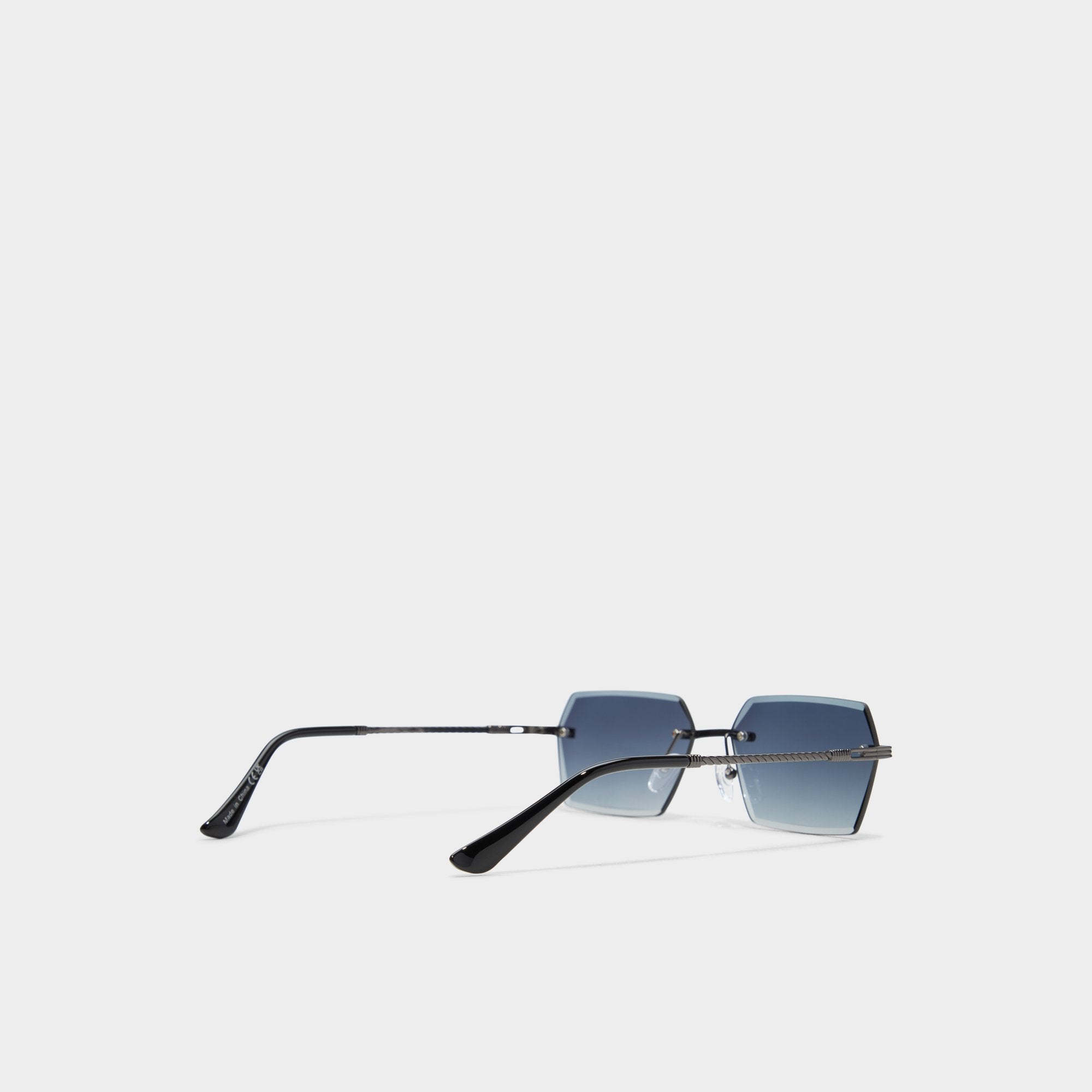 Aldo Kaaolle Dark Grey Men's Rectangle - Rectangle sunglasses