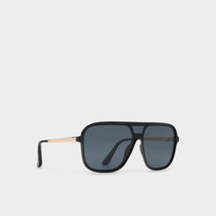 Aldo Kediressi Black/Gold Multi Men's Square - Sunglasses