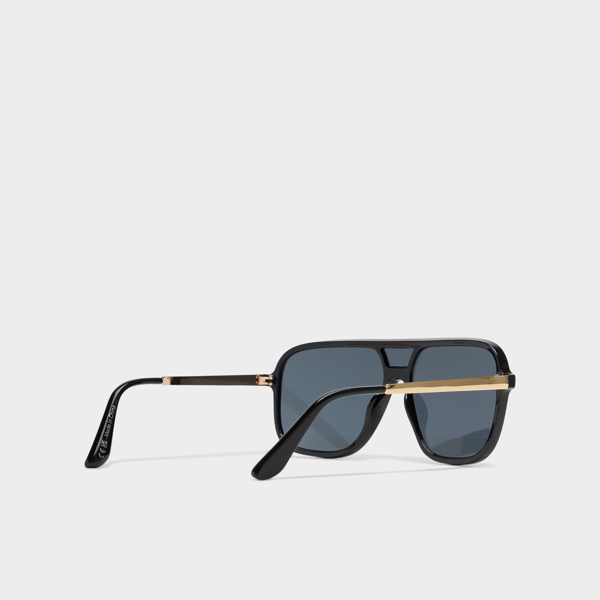 Aldo Kediressi Black/Gold Multi Men's Square - Sunglasses