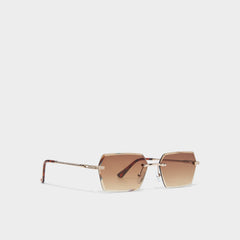 Aldo Kaaolle Gold Men's Rectangle - Rectangle sunglasses