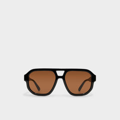 Aldo Elaurien Black Men's Aviator - Aviator sunglasses
