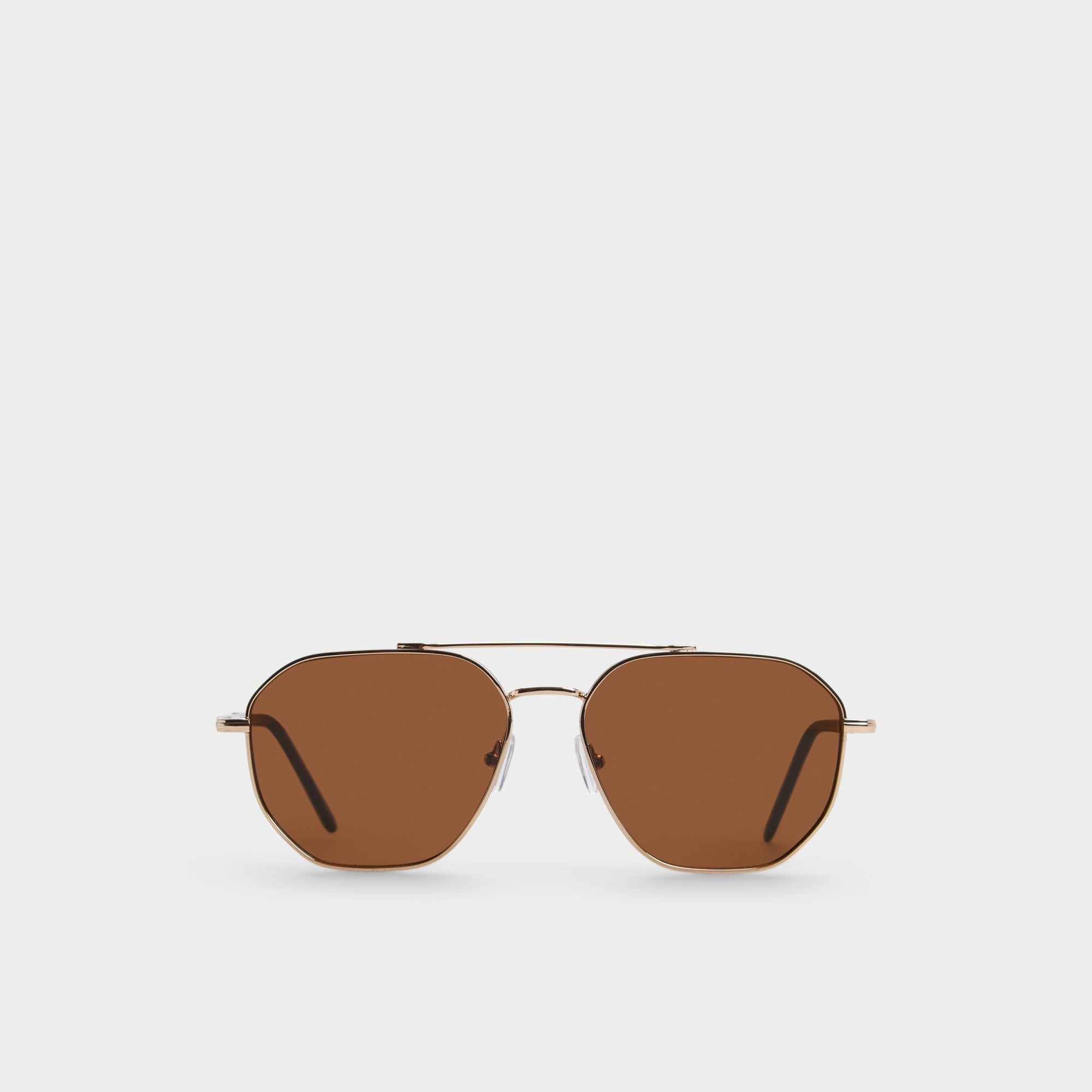 Aldo Biensfeldt in Gold - Aviator sunglasses