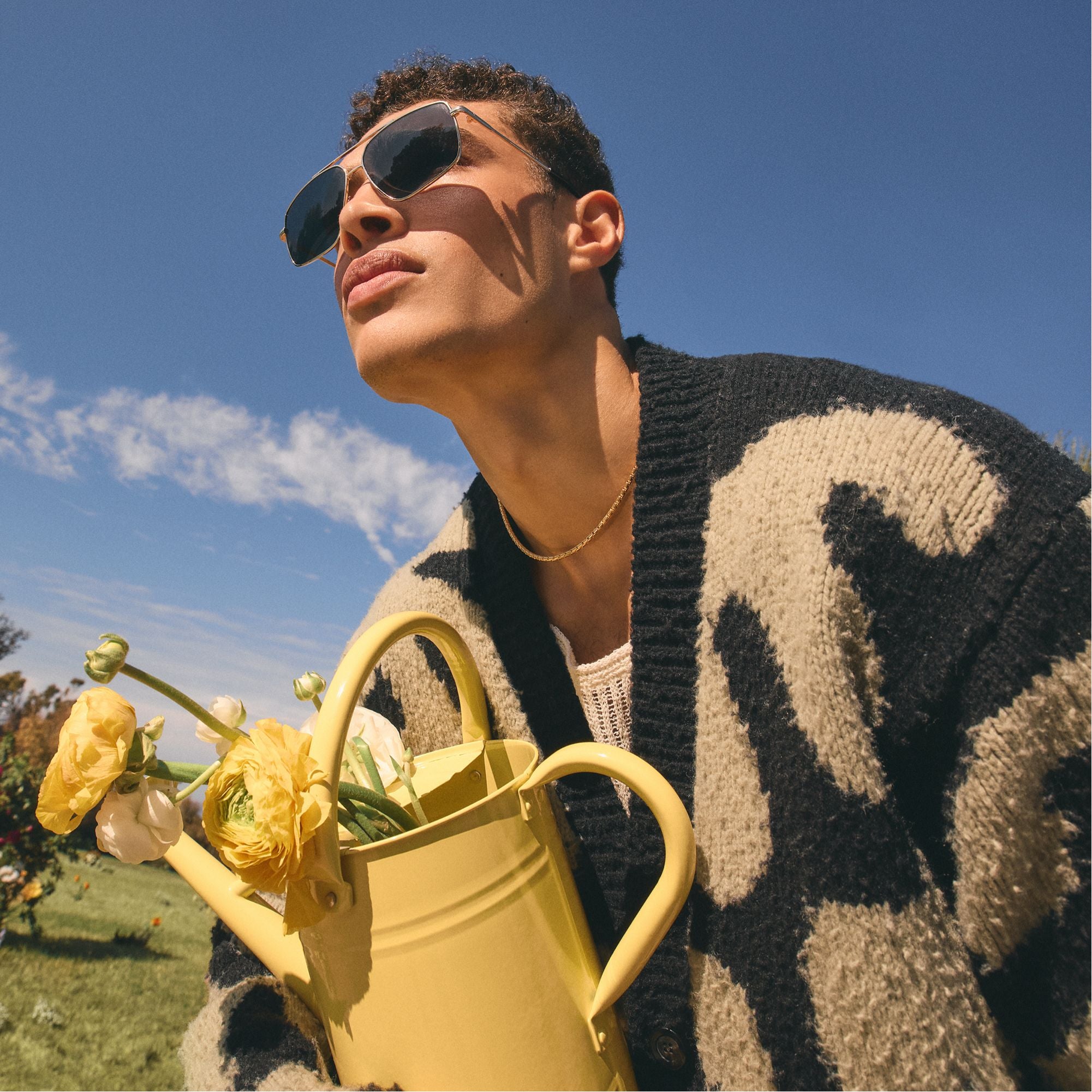 Aldo Frelinnorx Silver Men's Aviator - Sunglasses