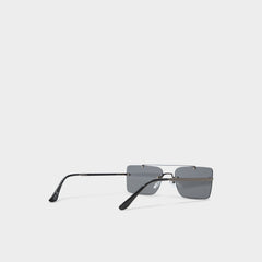 Aldo Oleathien Dark Grey Men's Rectangle - Rectangle sunglasses