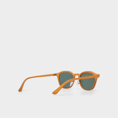 Aldo Kasienx Dark Yellow Men's Round - Round sunglasses