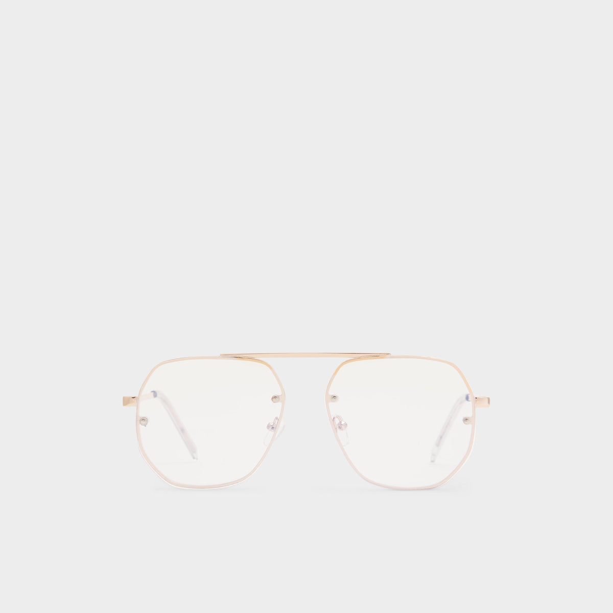 Aldo Diprion Gold Men's Aviator - Non-prescription reading glasses