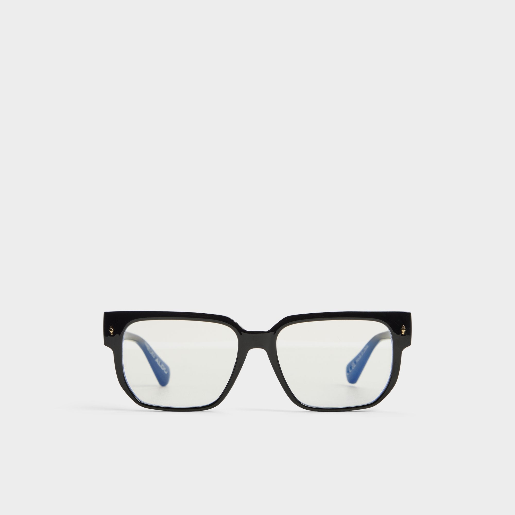 Aldo Nightfall Black Men's Rectangle - Non-prescription reading glasses